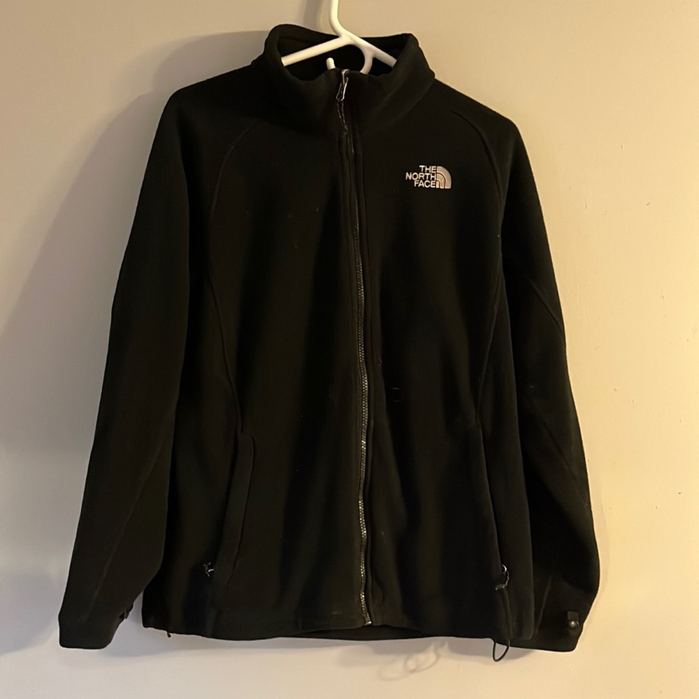 Black the north face fleece